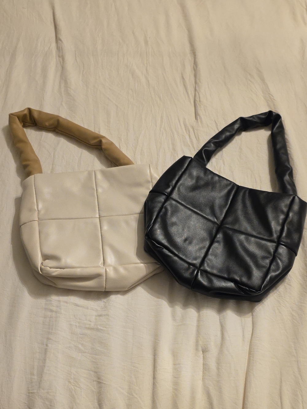 Mini Shoulder Bags BUNDLE - Black and Cream